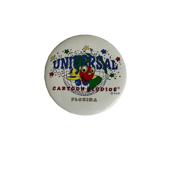 Vintage Universal Cartoon Studios, Florida Pinback Button - Picture 1 of 4